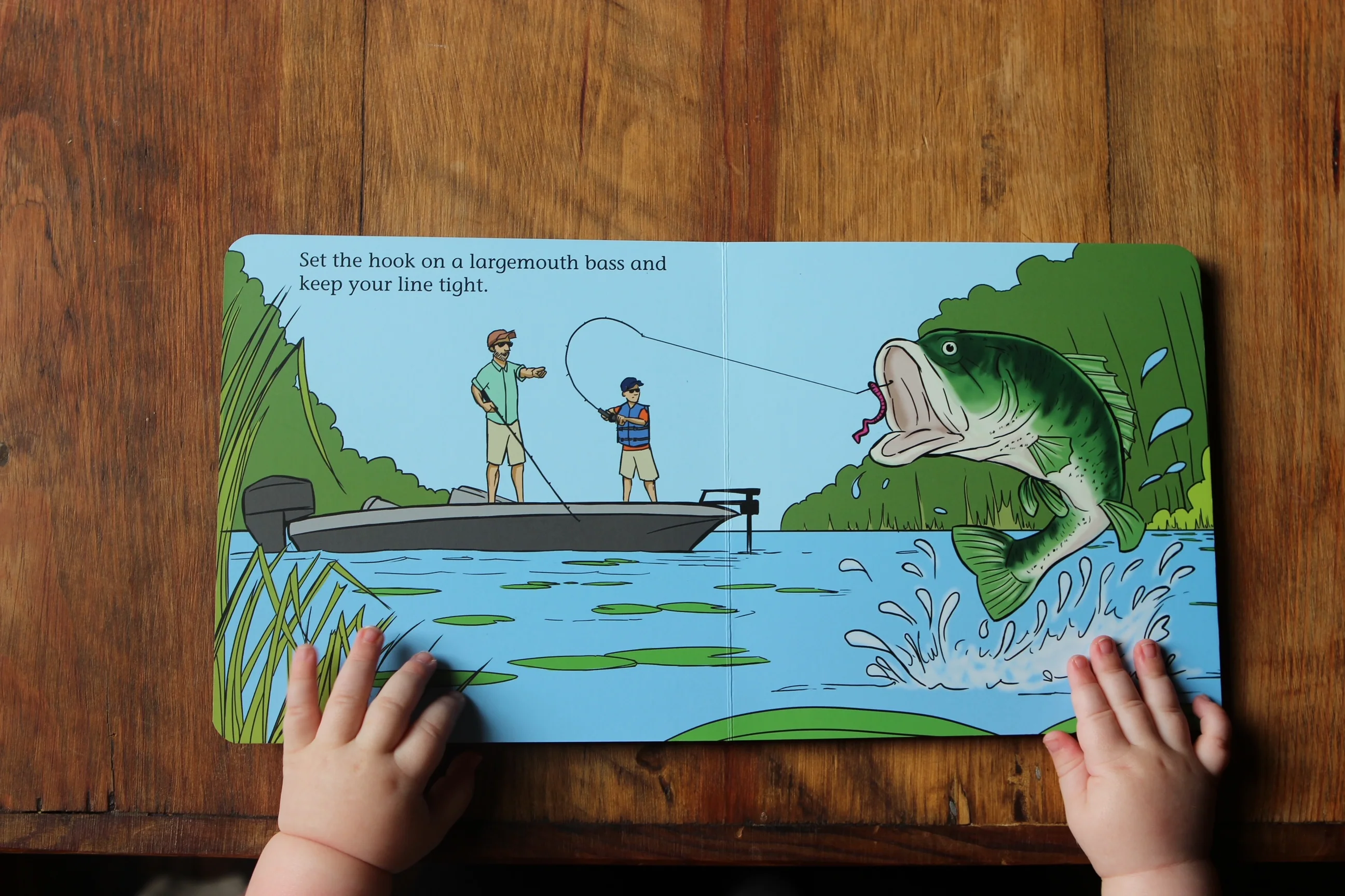 Explore the Outdoors Books - Good Luck Fishermen Children's Book - Image 2