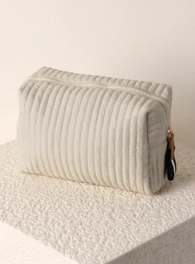 Ezra Large Boxy Cosmetic Bag