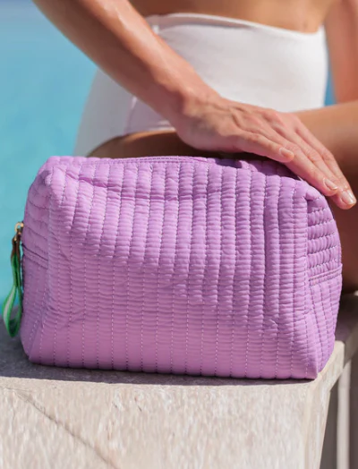 Ezra Large Boxy Cosmetic Bag - Image 3