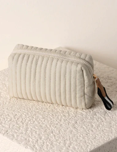 Ezra Small Boxy Cosmetic Pouch - Image 2