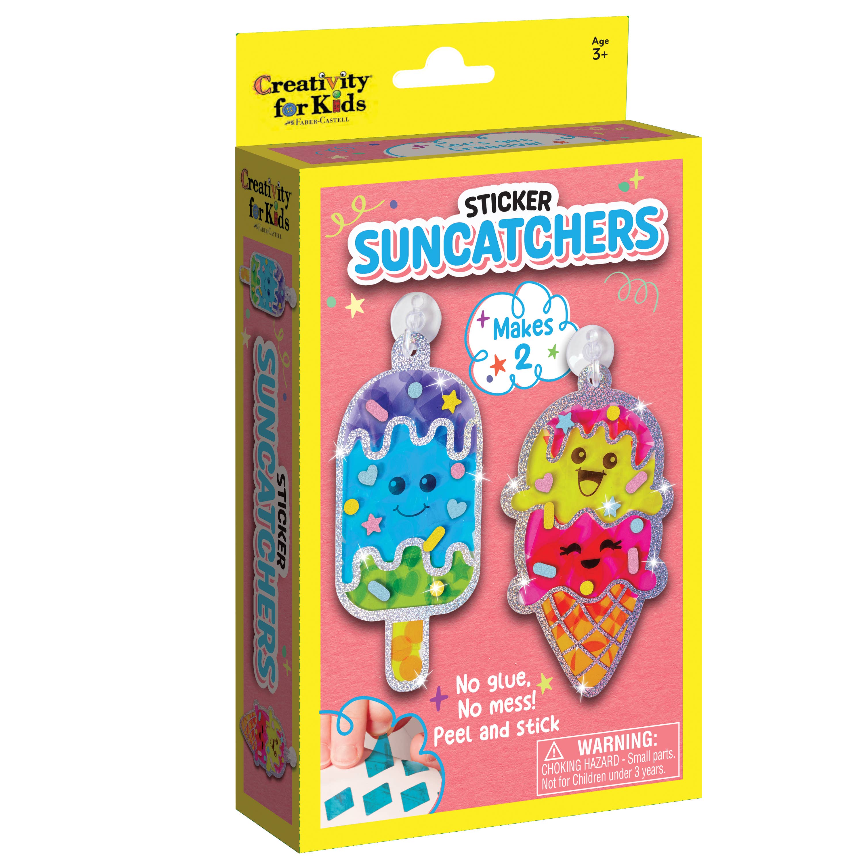 Faber-Castell - Sticker Suncatchers Mini Craft Kit for Kids