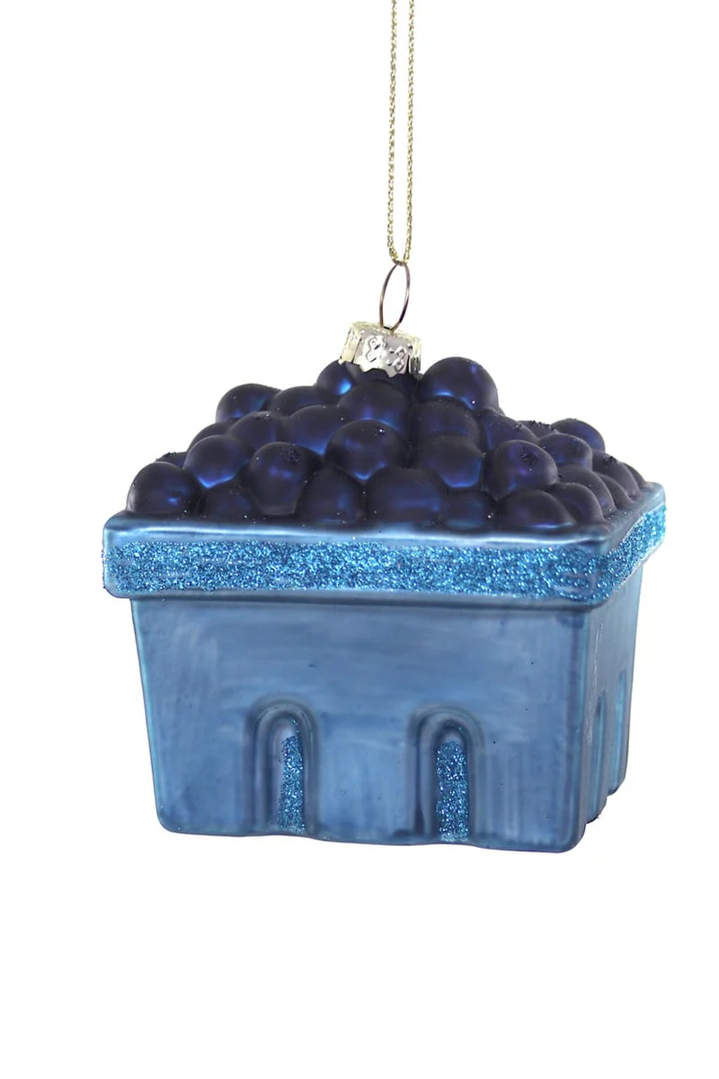 FARMSTAND BLUEBERRIES ORNAMENT