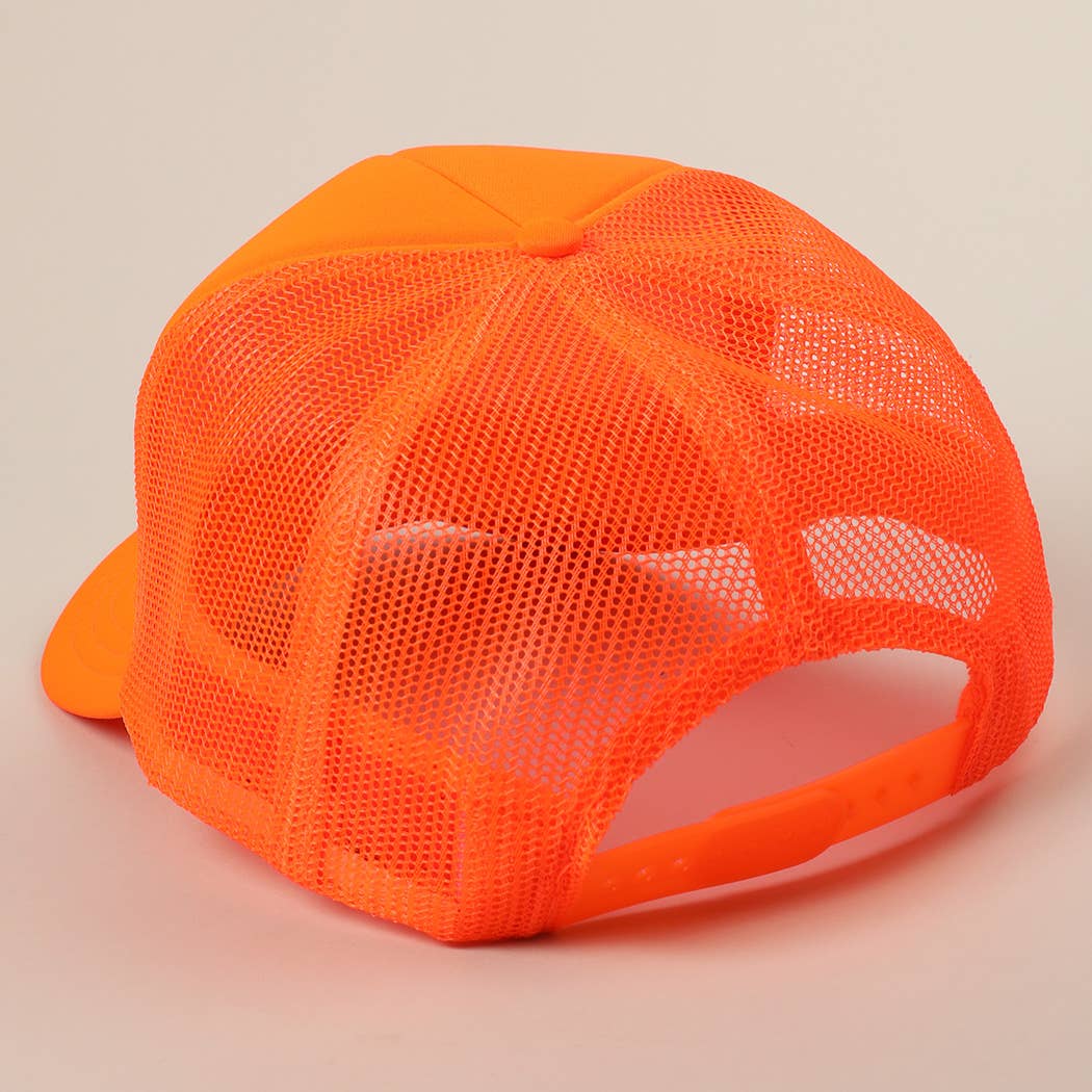 Fashion City - Pretty Girls Love Boys With Boats Text Print Mesh Back Cap: Pink / ONE SIZE - Image 26