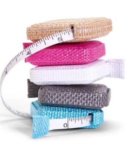 Faux Cane Weave Measuring Tape