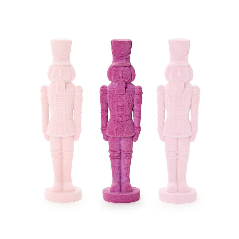Flocked Nutcracker- 82442-20