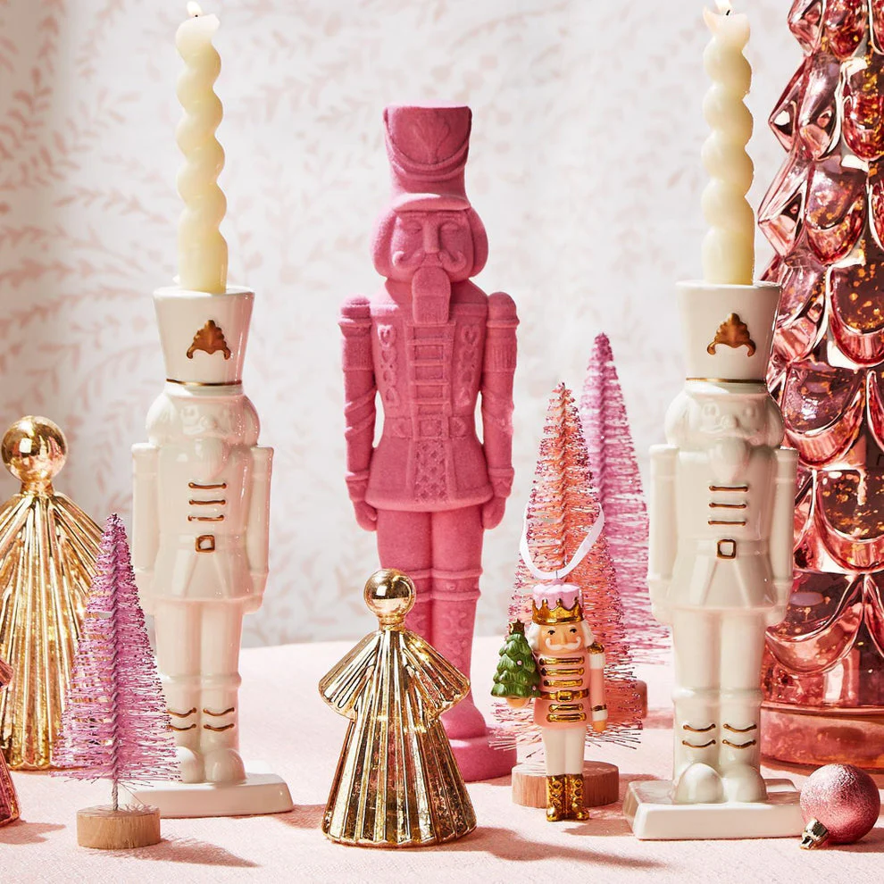 Flocked Nutcracker- 82442-20 - Image 2