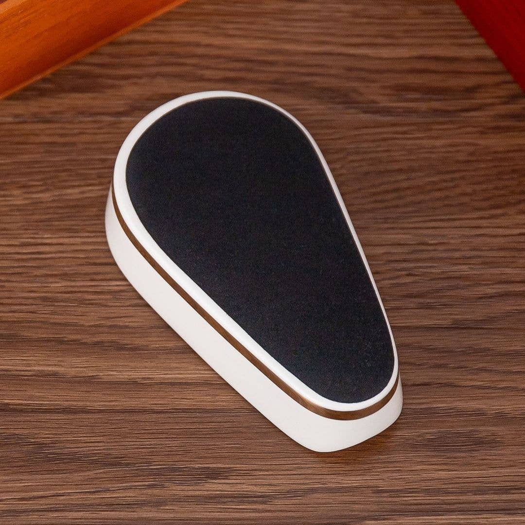 Fluid And Fire - Imperium Minimalist Ceramic Ashtray: Dark Pearl - Image 3