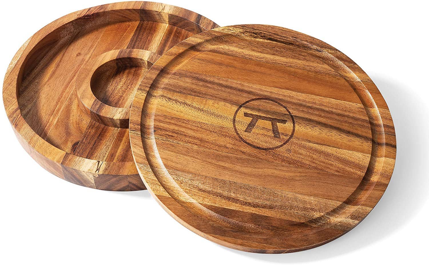Fox Run Brands - Outset 3-in-1 Acacia Wood Salt Rimmer,Cutting Board,Storage - Image 4