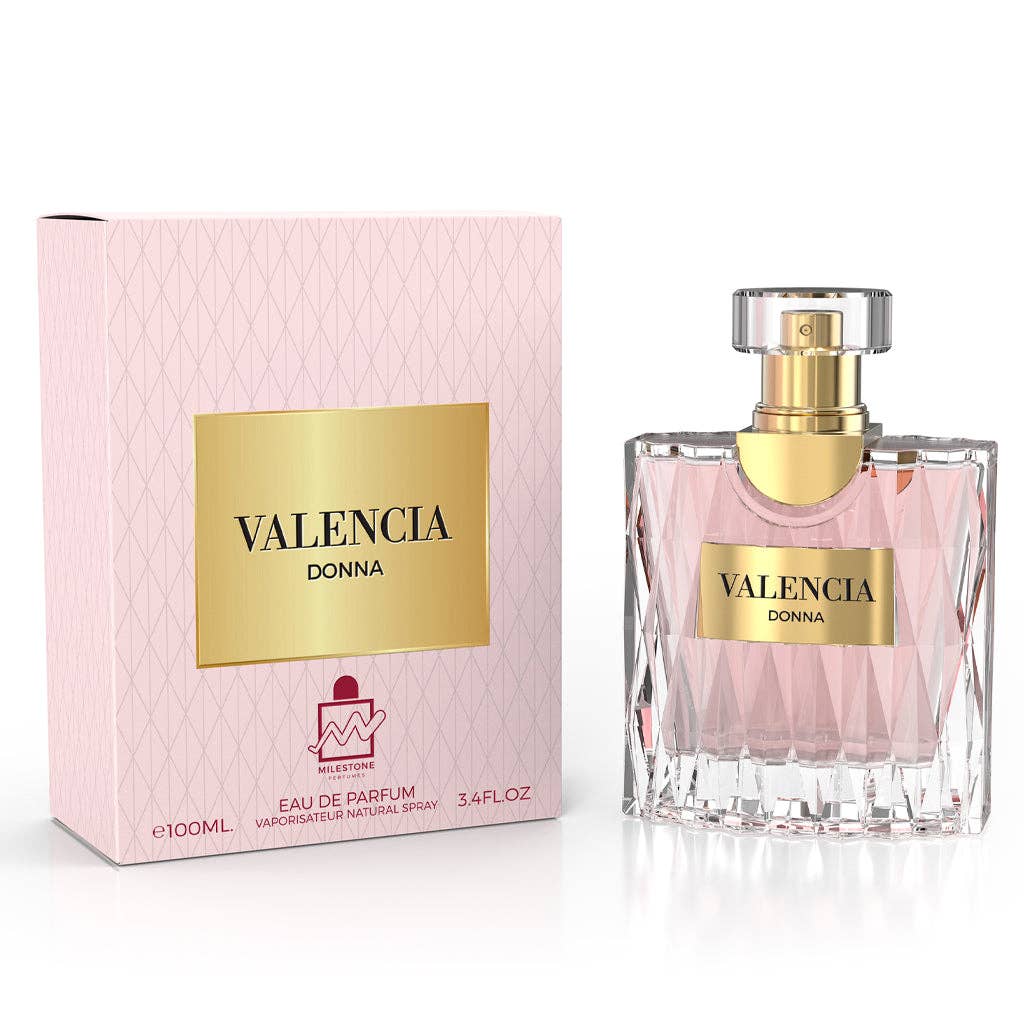 FRAGRANCE WHOLESALE LTD - MILESTONE Valencia Donna (Pour Femme) 100ML EDP - Image 3