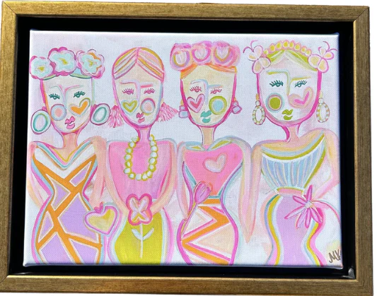 Framed Sister's at Heart