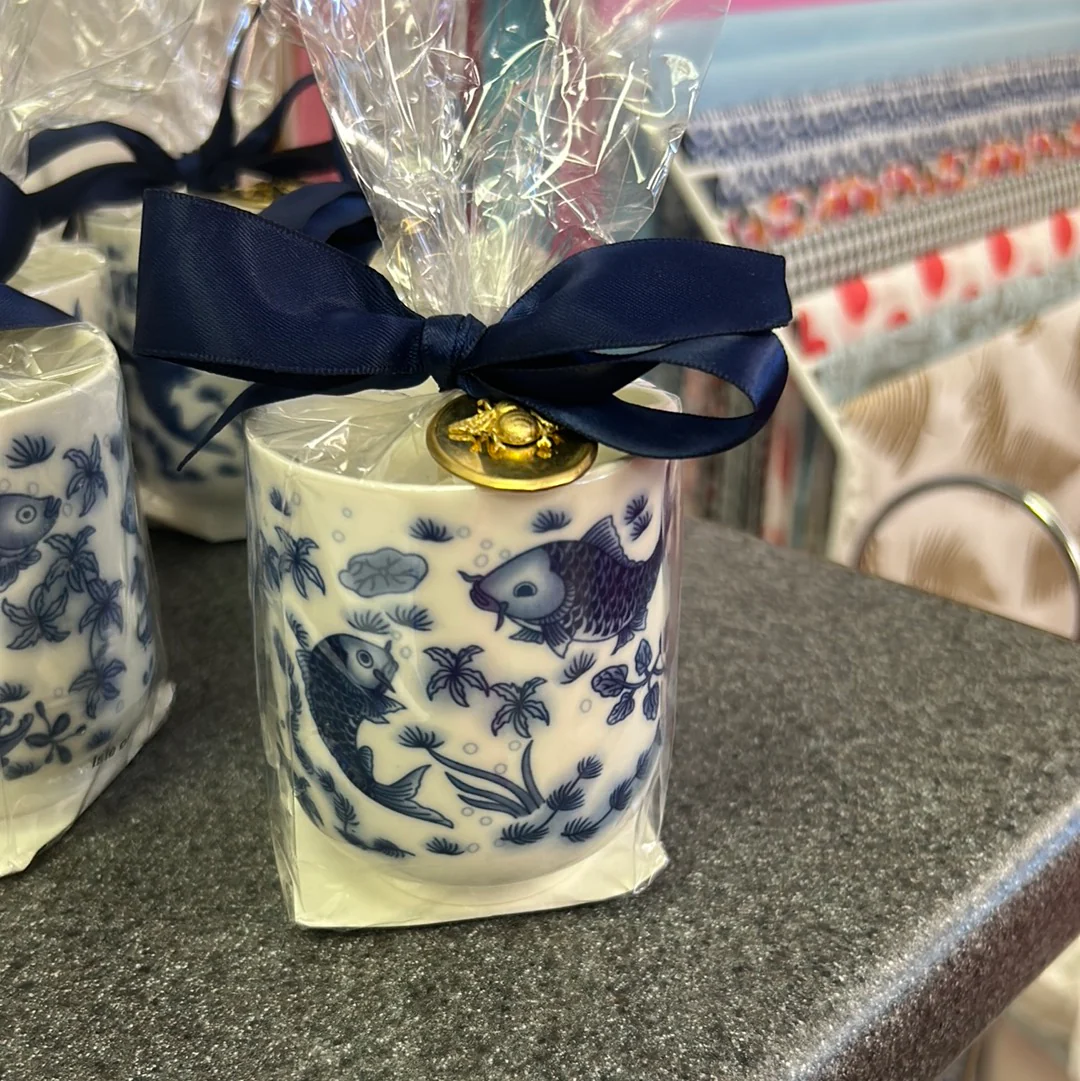 French Bee Koi Teacup Candle