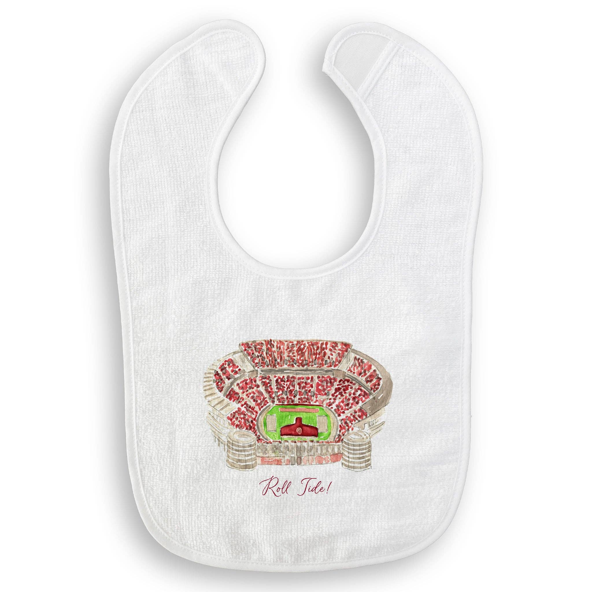 French Graffiti - Alabama Football Stadium with Quote: Dishtowel - Image 16