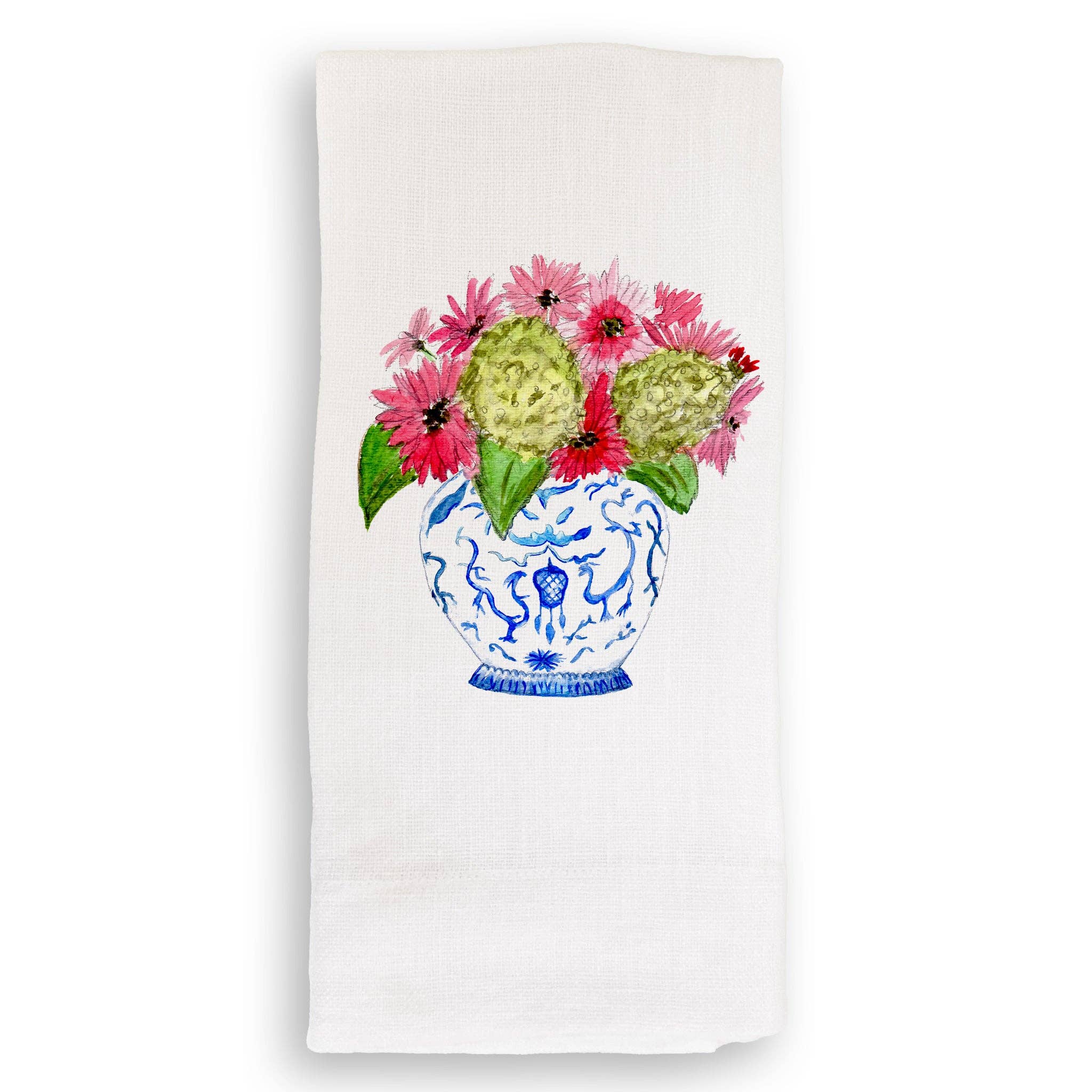 French Graffiti - Ginger Jar Bouquet: Dishtowel - Image 3