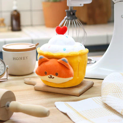 Freshly Baked Cupcake Foxiroll Plush Outfitz (Small)