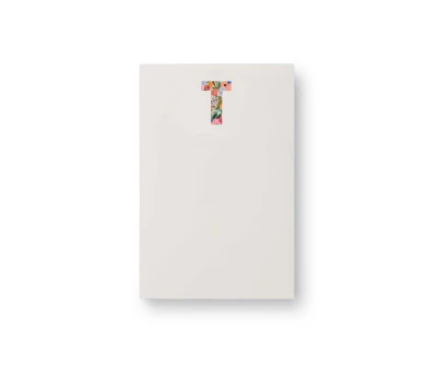 Garden Party Monogram Notepad