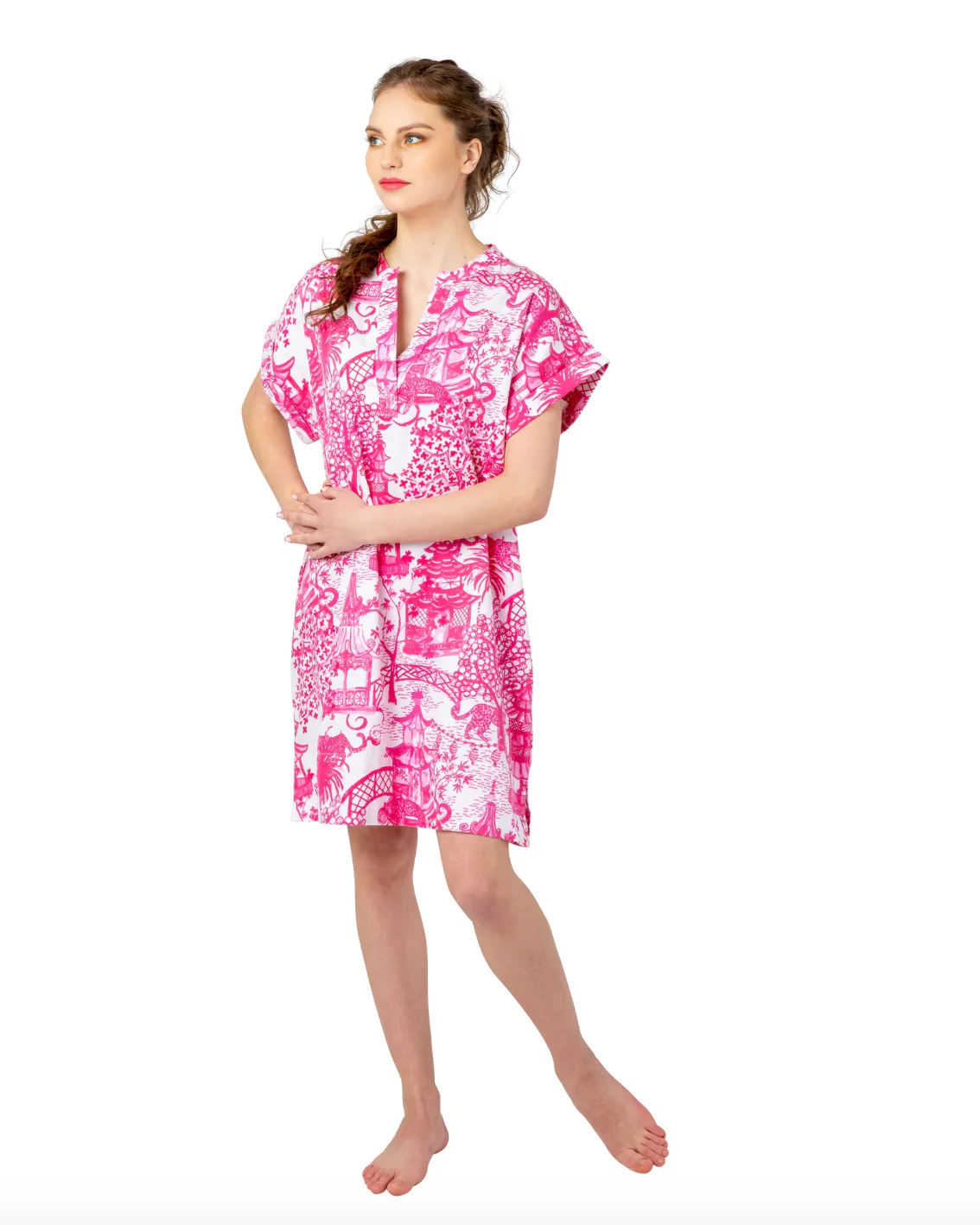 Garden Party Sateen Day Dress