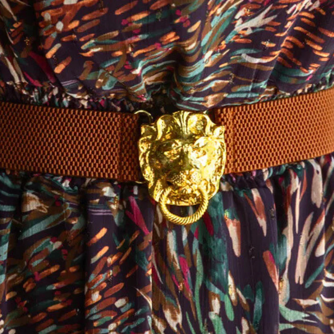 Garland - Dark Brown Interchangeable Stretch Belt Band : Dark Brown / XS - Image 5
