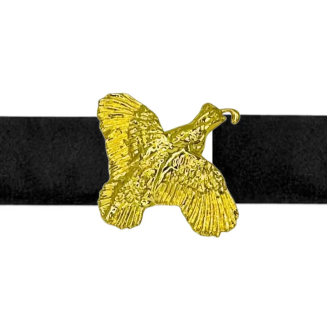 Garland - Pheasant Interchangeable Belt Buckle w/ Gold Finish - Image 4