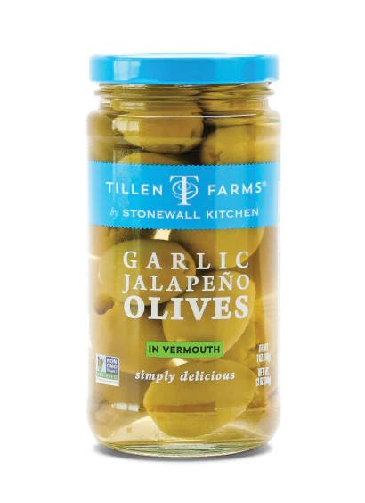 Garlic Jalapeno Olives