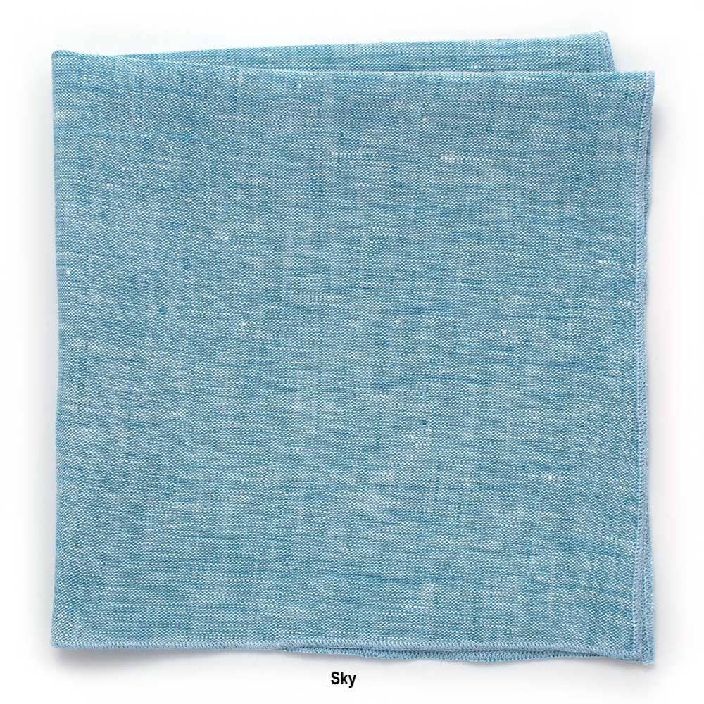 General Knot & Co. - Irish Linen Pocket Squares: Lavender - Image 7