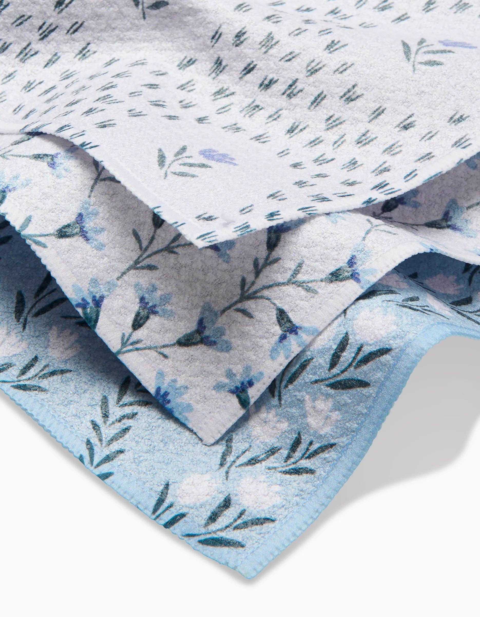 Geometry - Trailing Farmhouse Florals Dishcloth Set - Image 2