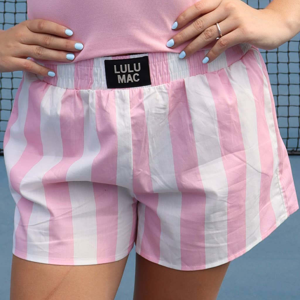 Girlie Girl Originals - BXDBS-LIGHT PINK DARBY BOXER SHORT: LIGHT PINK / Medium