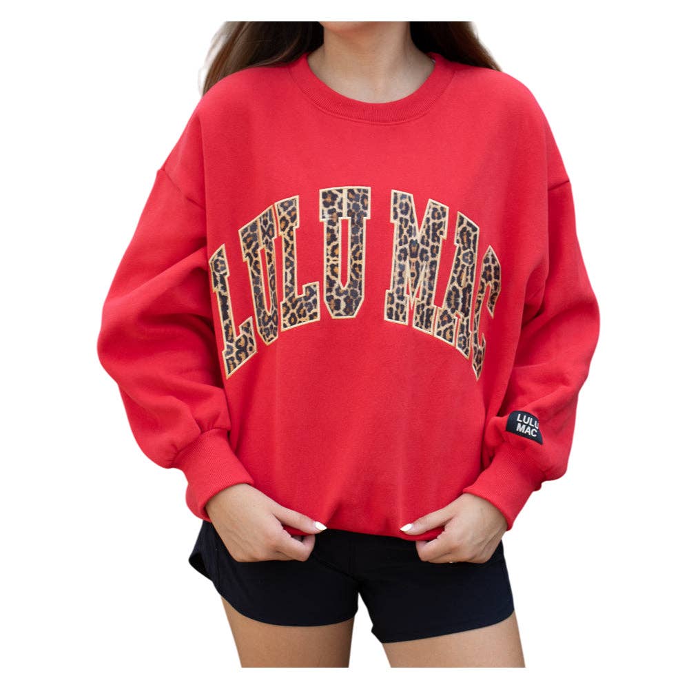 Girlie Girl Originals - LEOP-9571-RED: RED / Small