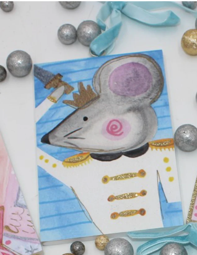 Glitter Wood Ornament, Nutcracker Suite - Image 3