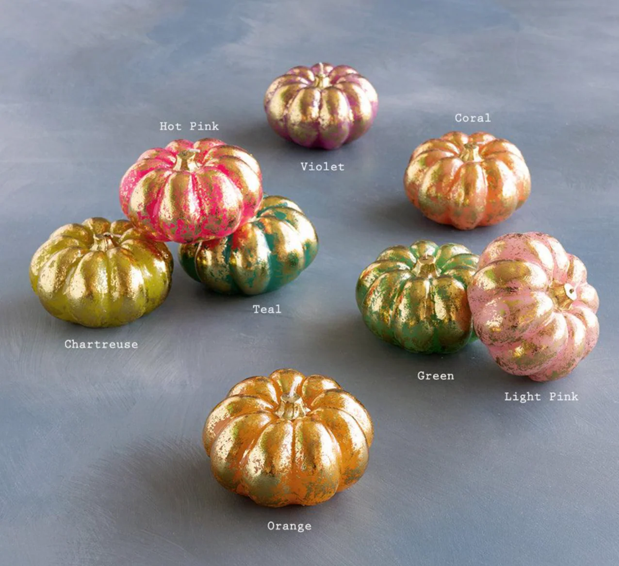 Glitterville Pumpkin candles