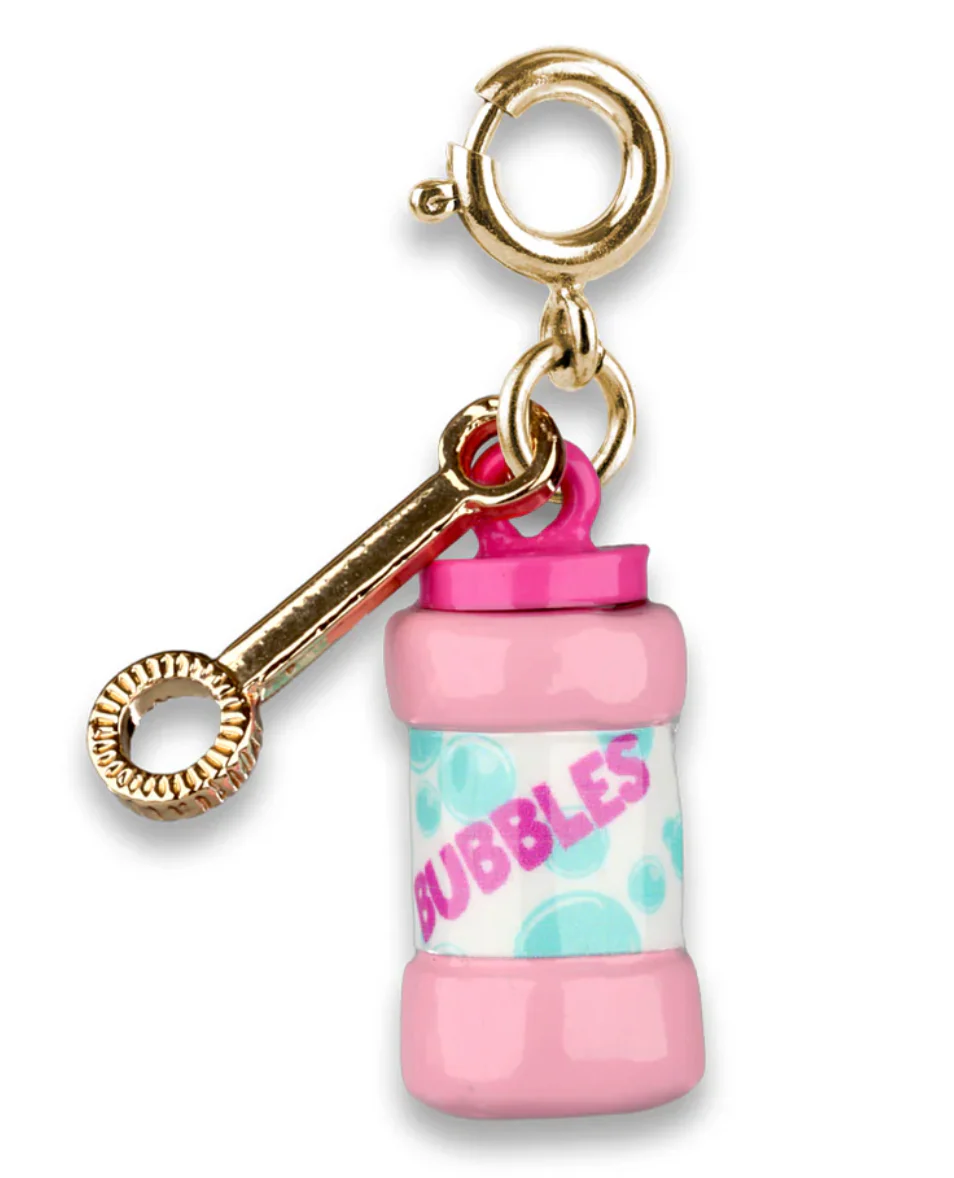 Gold Bubbles Charm