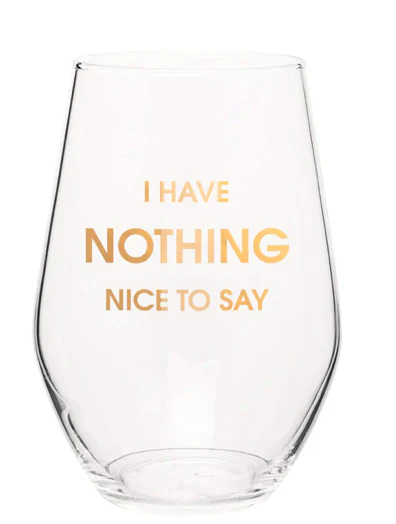 Gold Foil Wine Glass - Image 2