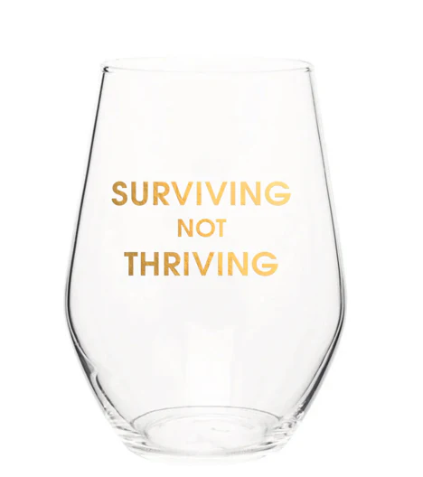 Gold Foil Wine Glass - Image 4