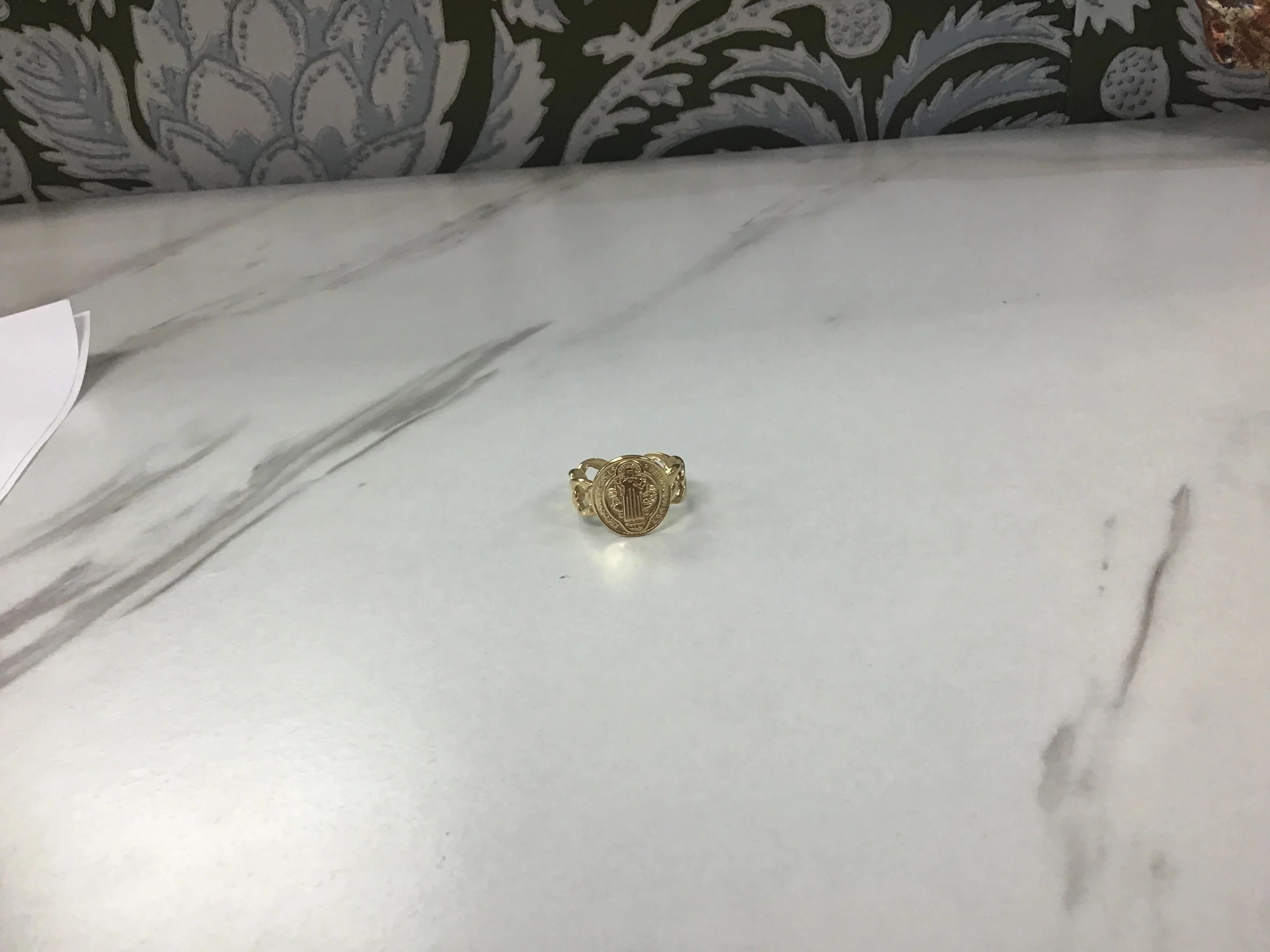Gold Saint Ring