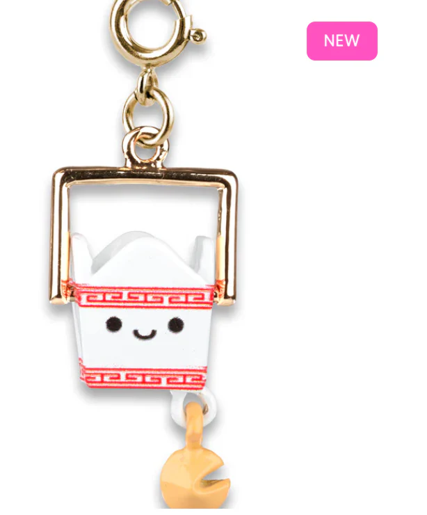 Gold Takeout Charm