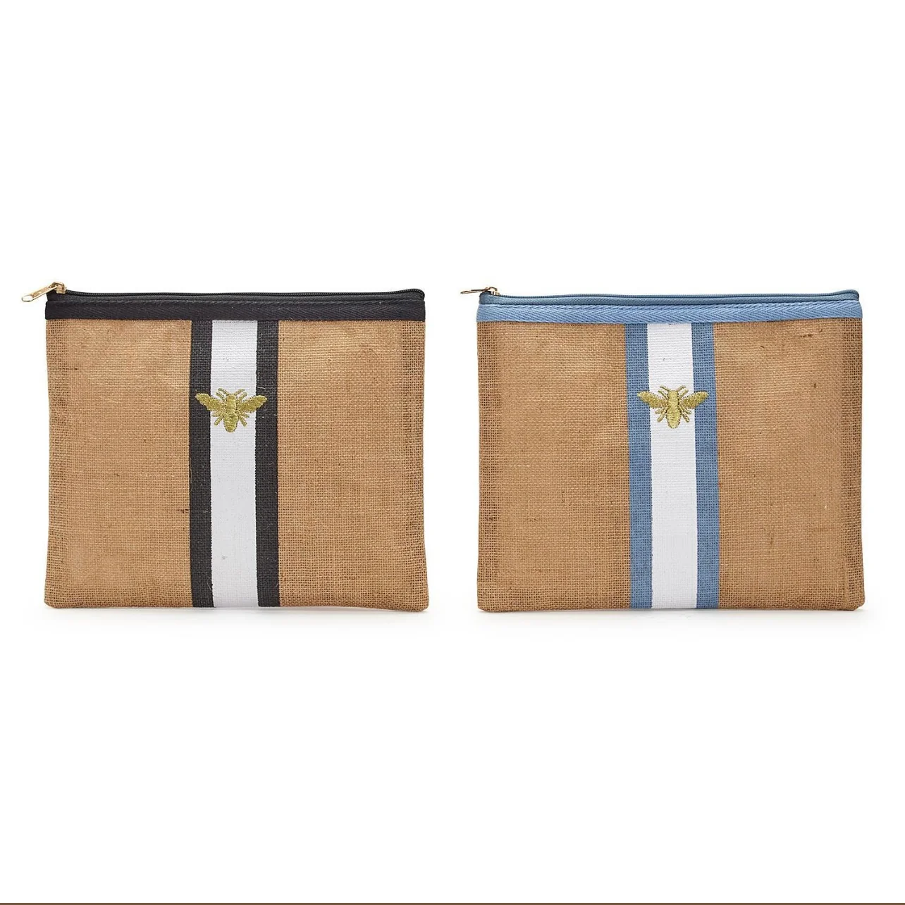 Golden Bee Zippered Multipurpose Bag