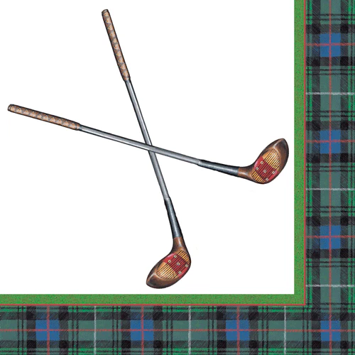 Golfing Napkin Cocktail