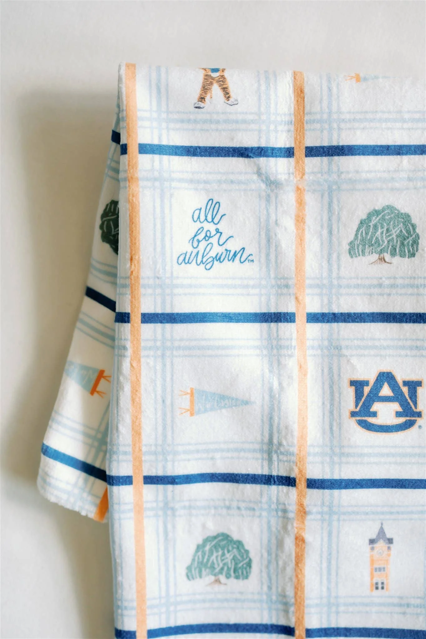 Gracefully Made Art - Auburn University Tea Towel - Image 3