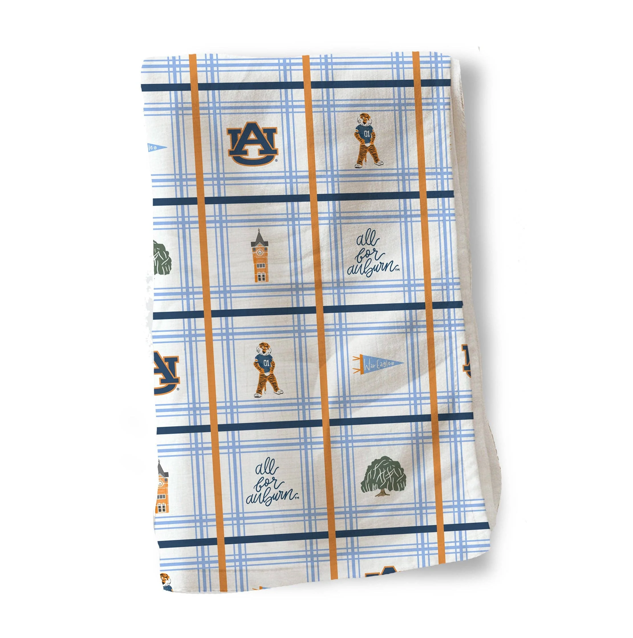 Gracefully Made Art - Auburn University Tea Towel - Image 6