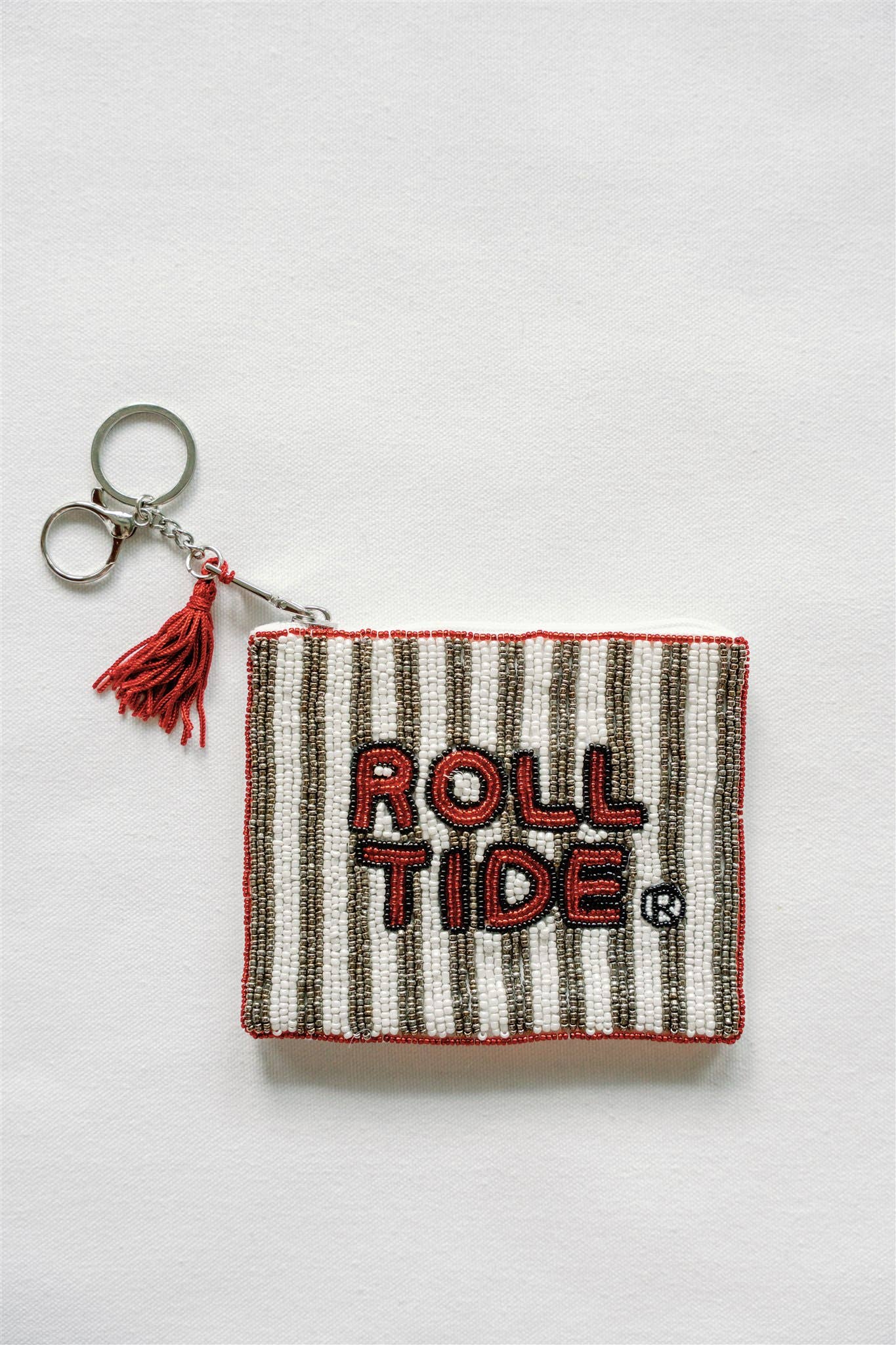 Gracefully Made Art - University of Alabama Beaded Coin Purse - Image 2