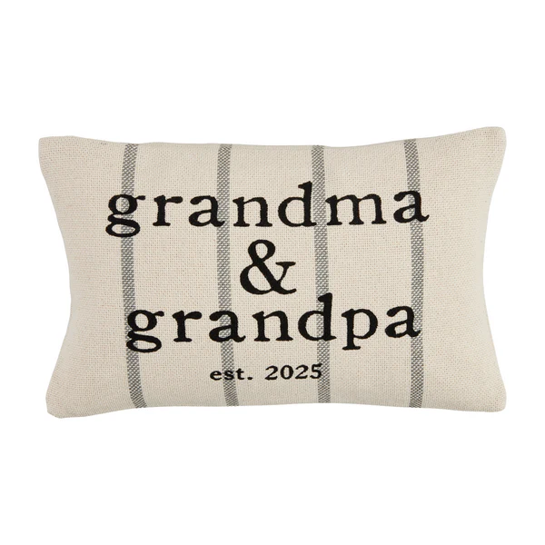 GRANDMA GRANDPA 2025 PILLOW