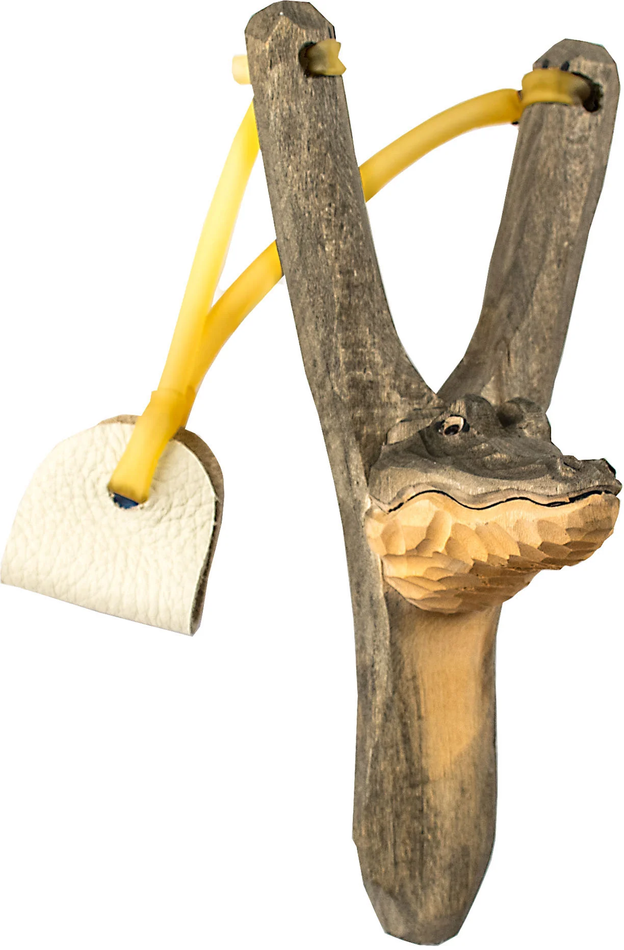 Hand-Carved Animal Slingshot - Image 2