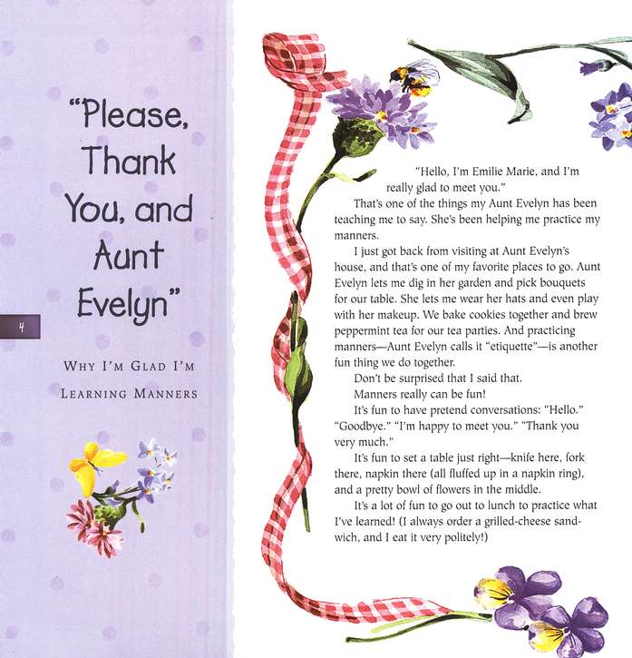 Harvest House Publishers Gift & Specialty Books - A Little Book of Manners: Hardcover / English - Image 3