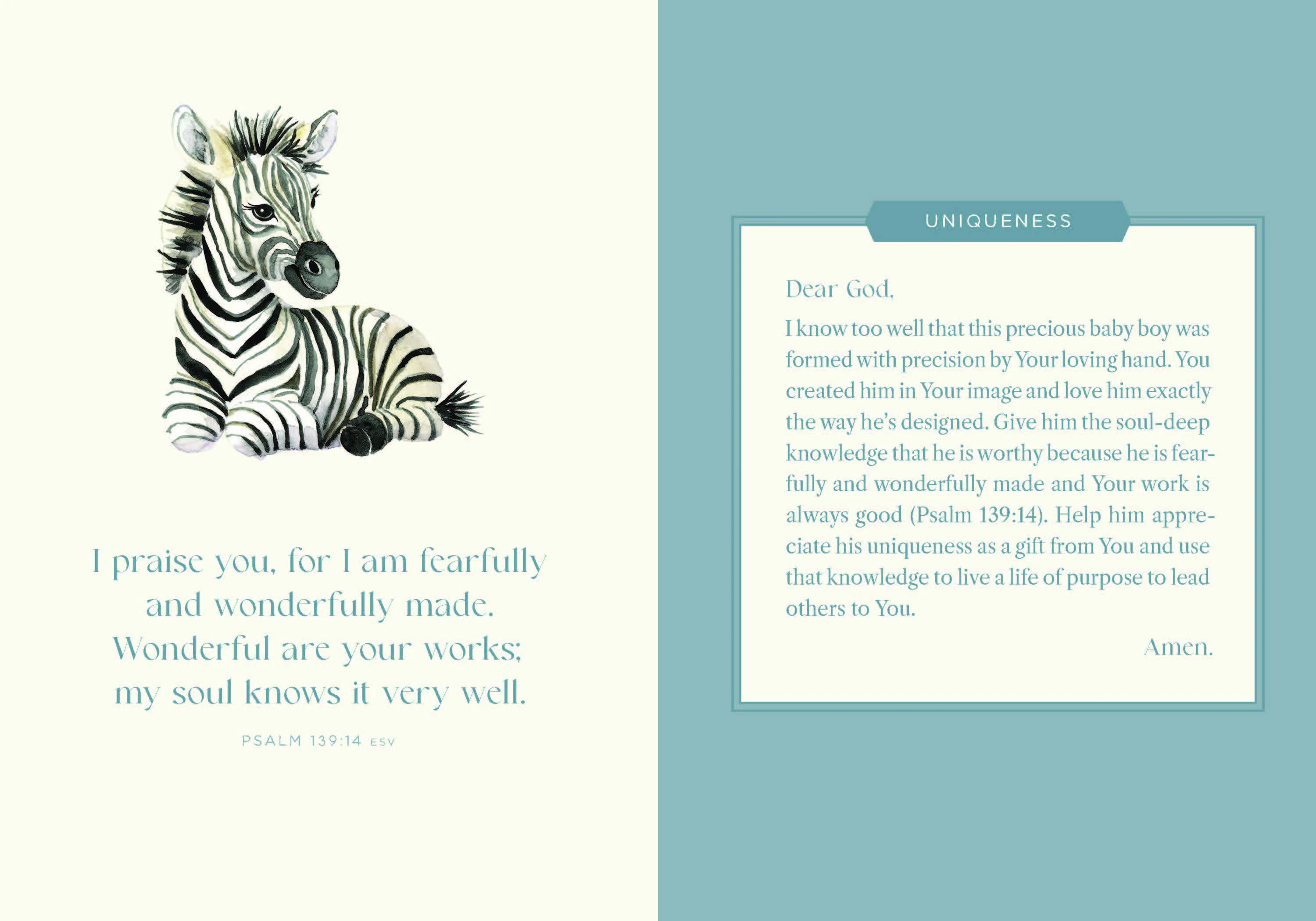 Harvest House Publishers Gift & Specialty Books - Prayers for My Baby Boy: Hardcover / English - Image 3