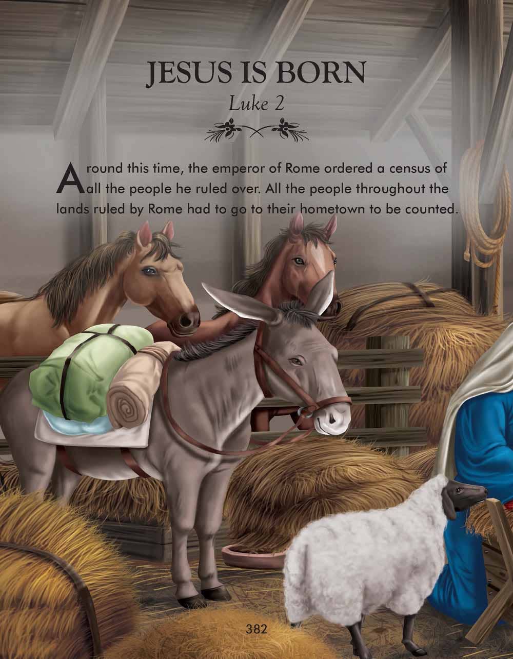 Harvest House Publishers Gift & Specialty Books - The Complete Illustrated Children's Bible: Hardcover / English - Image 2