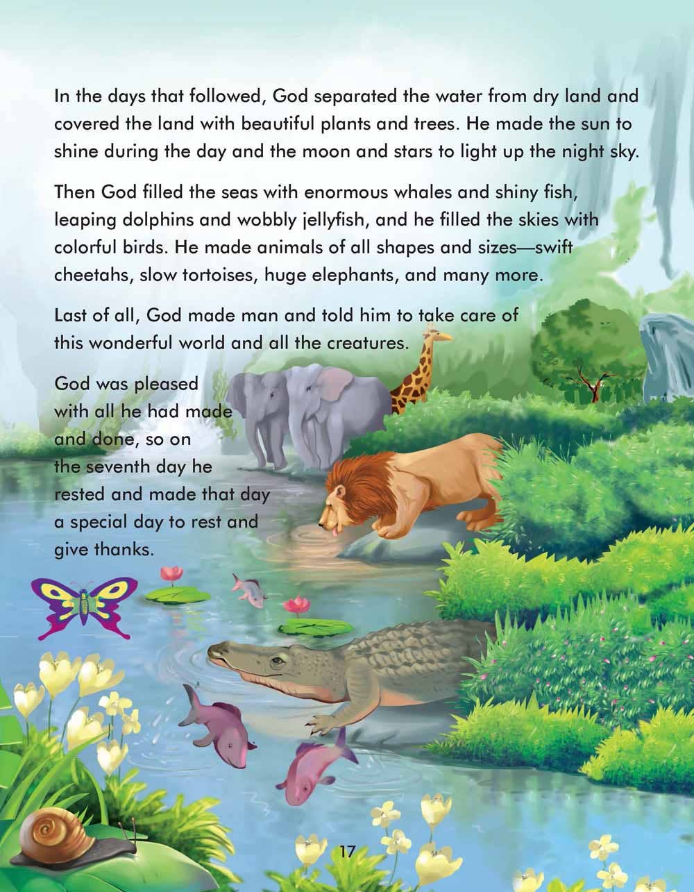 Harvest House Publishers Gift & Specialty Books - The Complete Illustrated Children's Bible: Hardcover / English - Image 6