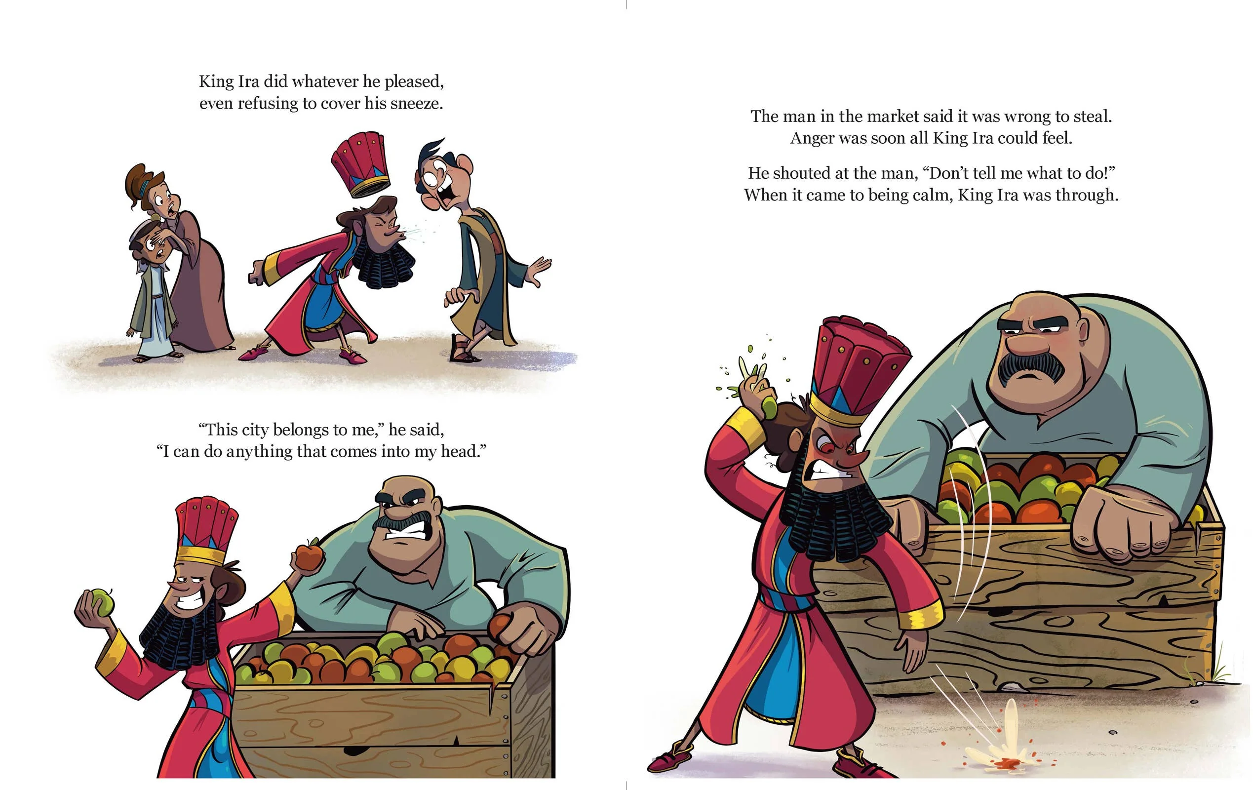 Harvest House Publishers Gift & Specialty Books - The King Who Found His Self-Control: Hardcover / English - Image 3