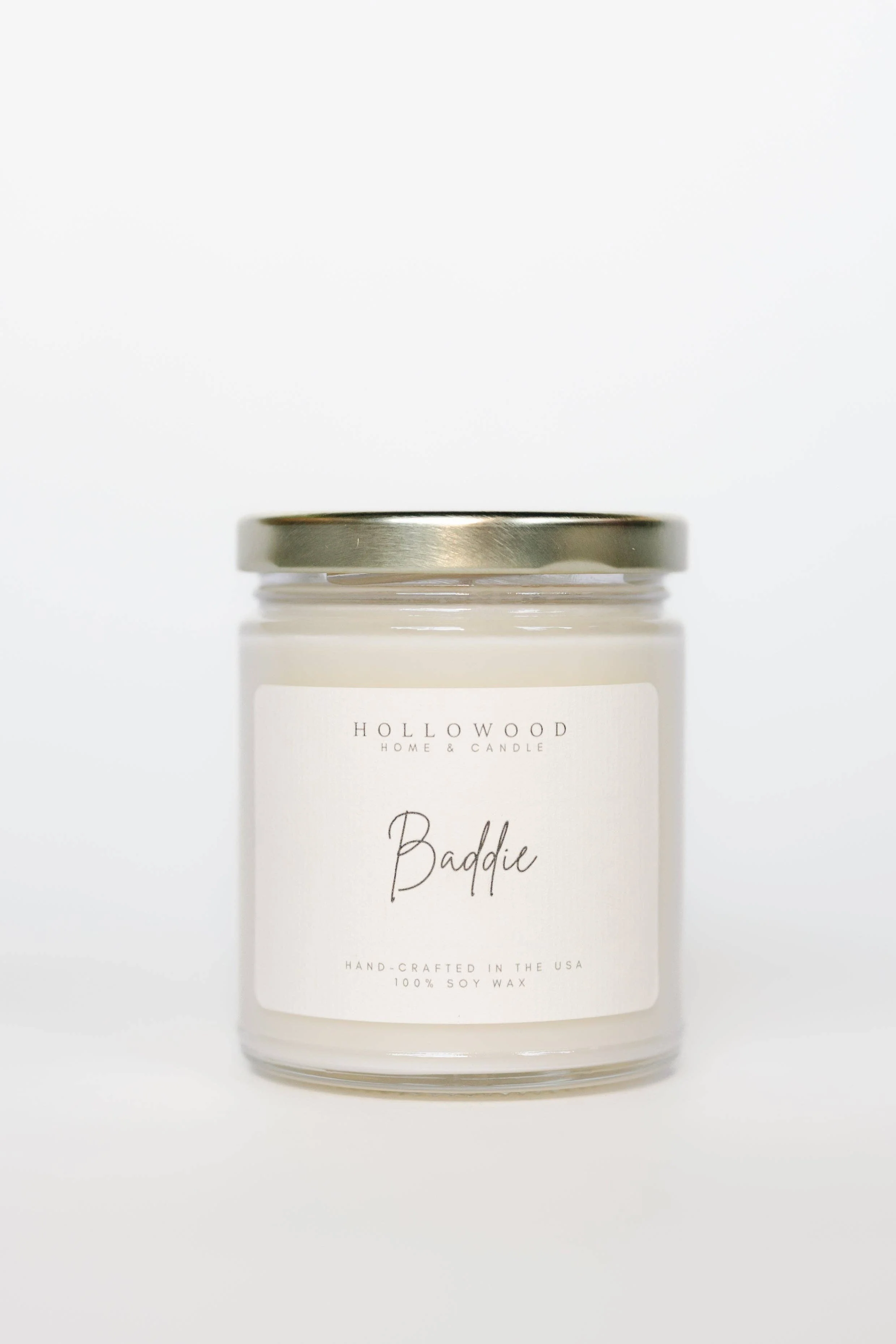 HOLLOWOOD FRAGRANCE - BADDIE | SUMMER | 8OZ CANDLE: 8 OZ
