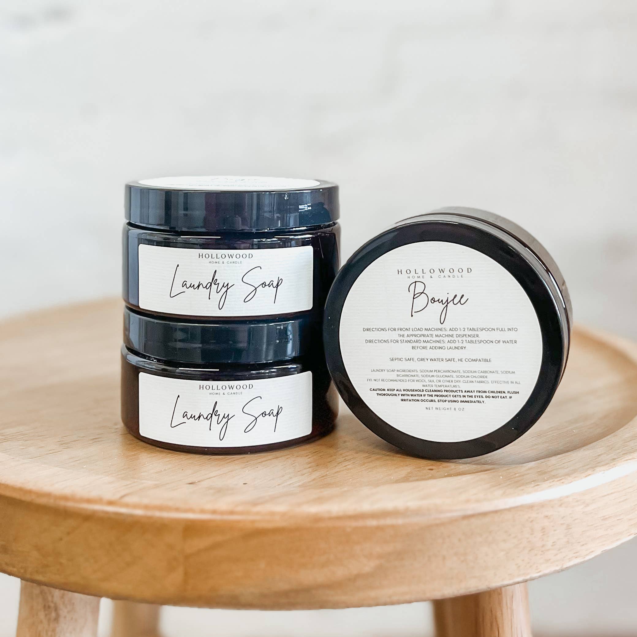 Hollowood Home and Candle - BOUJEE | LAUNDRY SOAP: 22 OUNCES