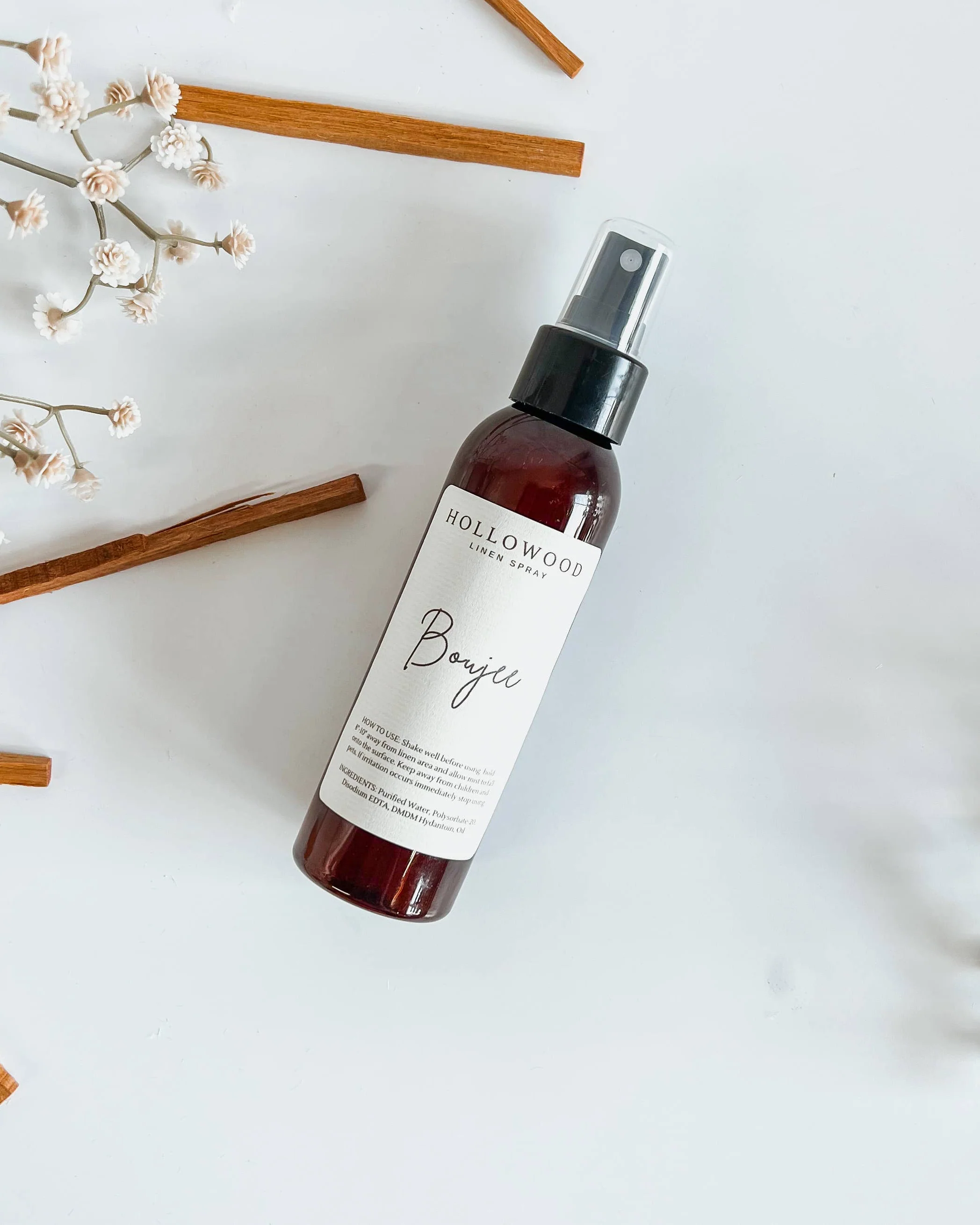 Hollowood Home and Candle - BOUJEE | LINEN SPRAY | EVERYDAY