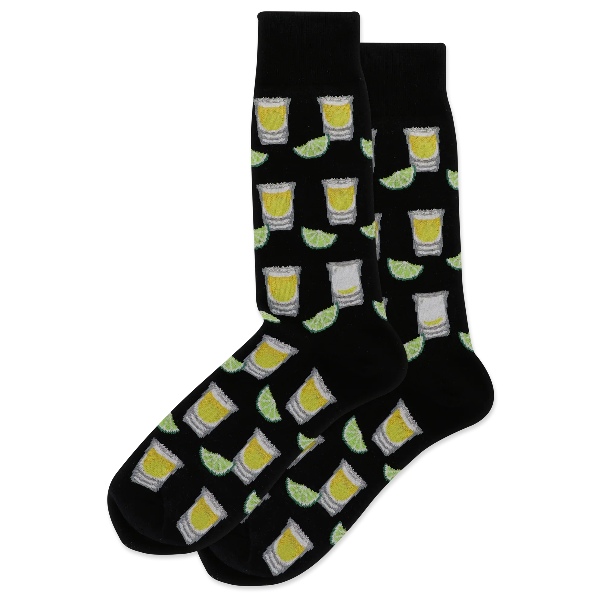HOTSOX MEN'S TEQUILA SHOTS CREW SOCKS